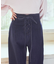フロントZIPバックレースアップデニム