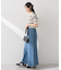キラキラボタン透かしニットポロ