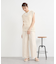 クルクルヤーンメッシュベスト