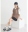 クルクルヤーンメッシュベスト