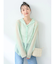 シアーハイネックシャツ