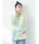 シアーハイネックシャツ