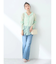 シアーハイネックシャツ