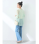 シアーハイネックシャツ