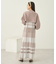 Set2点ショートニット+チェックワンピース