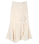 切り替えラッフルスカート
