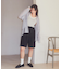 フリルニットタンクトップ