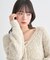 リリーヤーンショートニットカーディガン