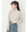 シアータートルネックプルオーバー