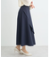 ベルト付きアシンメトリースカート