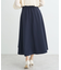 ベルト付きアシンメトリースカート