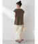 ラインメッシュスカート
