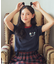 miffy/earth Rose ringer Tee