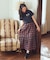 miffy/earth Rose ringer Tee