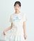 miffy/earth Rose ringer Tee