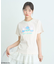 miffy/earth Rose ringer Tee
