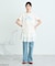 miffy/earth Rose ringer Tee
