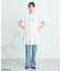 miffy/earth Rose ringer Tee