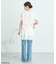 miffy/earth Rose ringer Tee