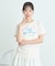 miffy/earth Rose ringer Tee