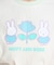 miffy/earth Rose ringer Tee