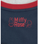 miffy/earth Rose ringer Tee