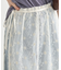 フラワー刺繍レイヤードスカート