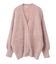 ロングシャギーカーディガン