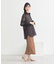 バックドロストシアーストライプオーバーシャツ