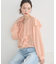 シアーラッフルブラウス