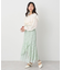 シアーラッフルブラウス