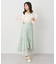 シアーラッフルブラウス