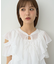 2WAYフリルブラウス