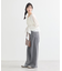 タックホックデニムパンツ