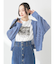 メッシュジップカーディガン
