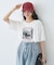 アソートプリントレギュラースリットTee