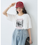 アソートプリントレギュラースリットTee