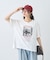 アソートプリントレギュラースリットTee