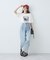アソートプリントレギュラースリットTee