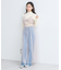 ねじりチュールキャミワンピース