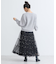 チュールパールスカート