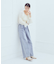 タックホックデニムパンツ
