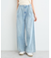 タックホックデニムパンツ