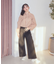 タックホックデニムパンツ