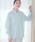 バックドロストオーバーシャツ