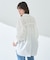 バックドロストオーバーシャツ
