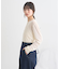 シャーリングスリーブシアープルオーバー