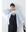 ドロストスリーブシアーシャツ