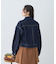 ショートジップデニムジャケット