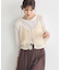 フリンジニットビスチェ